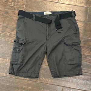 Urban Pipeline Dark Gray Cargo Shorts